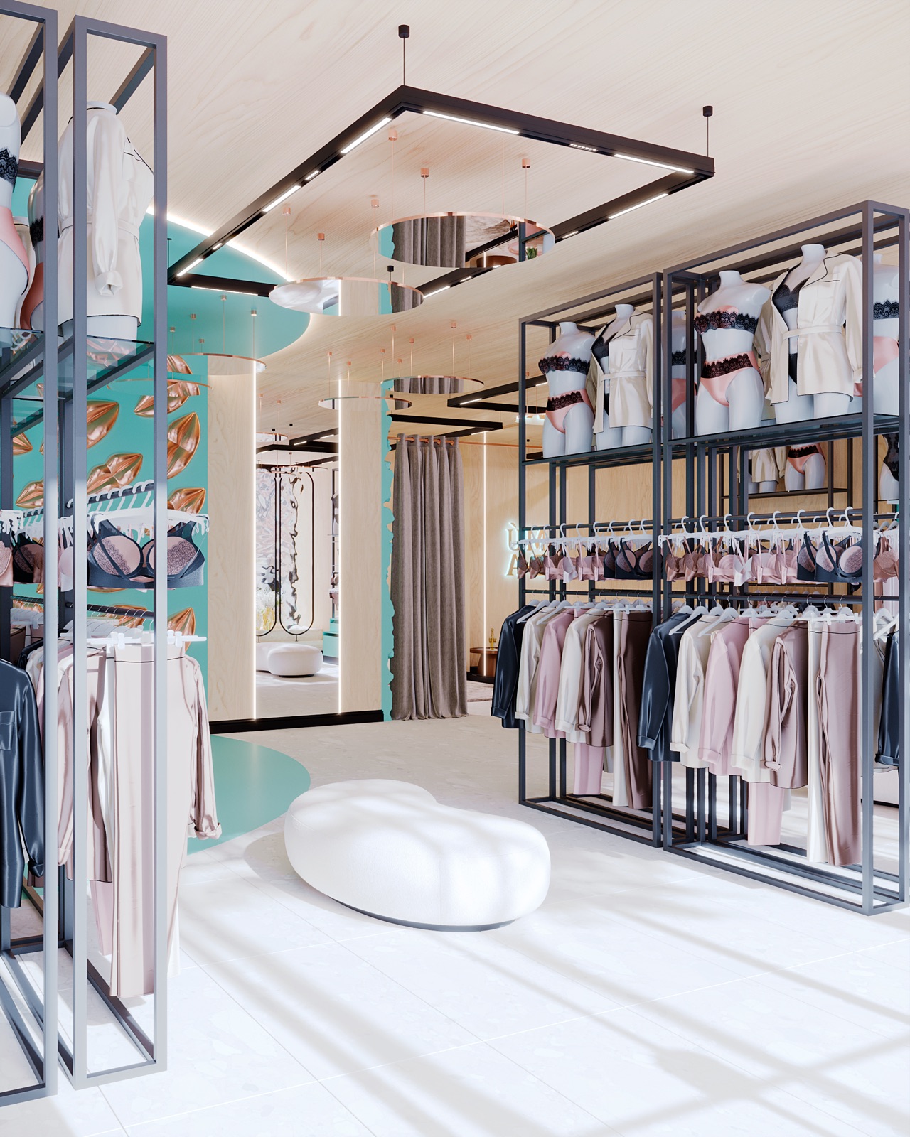 Boutique, Moscow — интерьер, ракурс 1