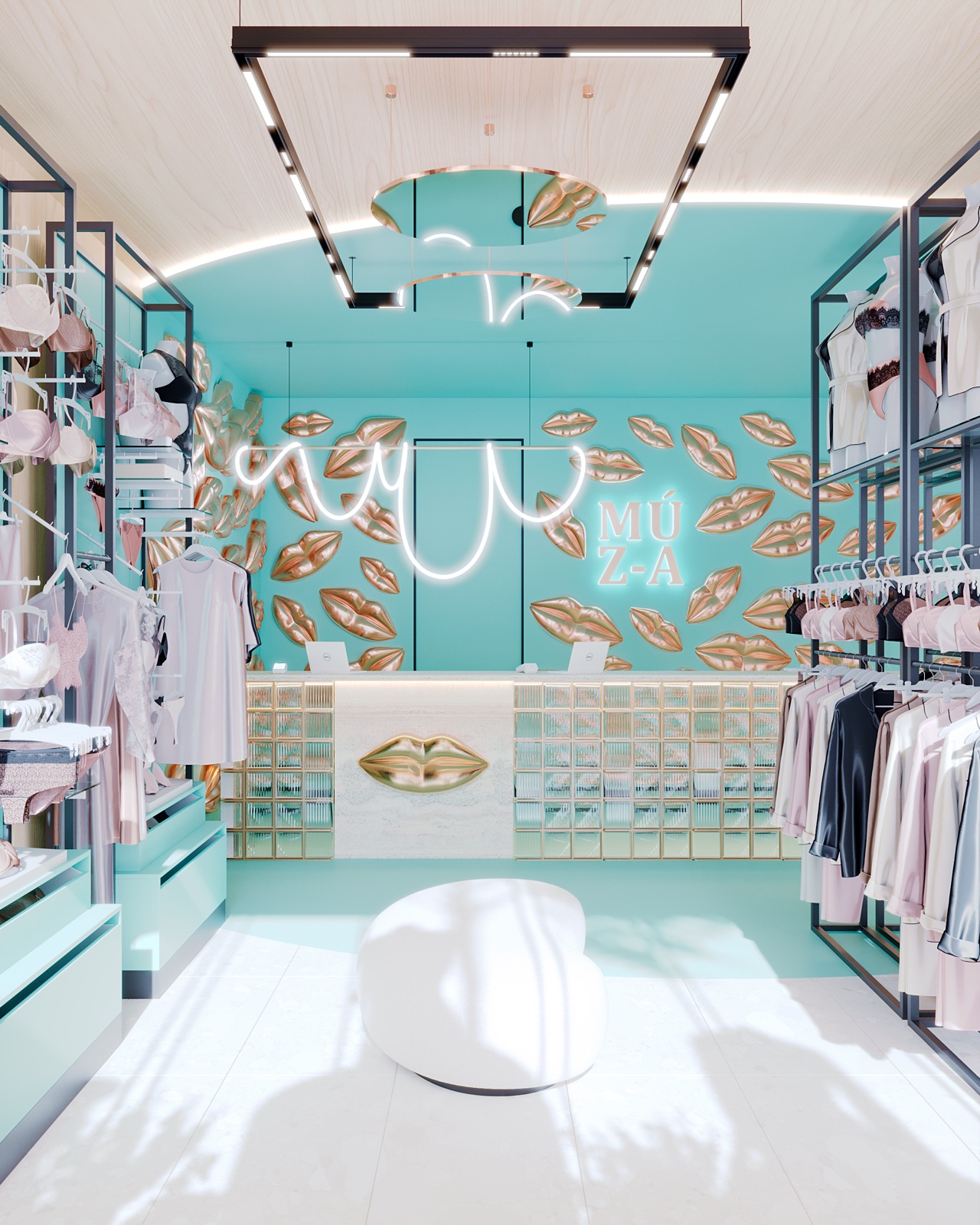 Boutique, Moscow — интерьер, ракурс 2