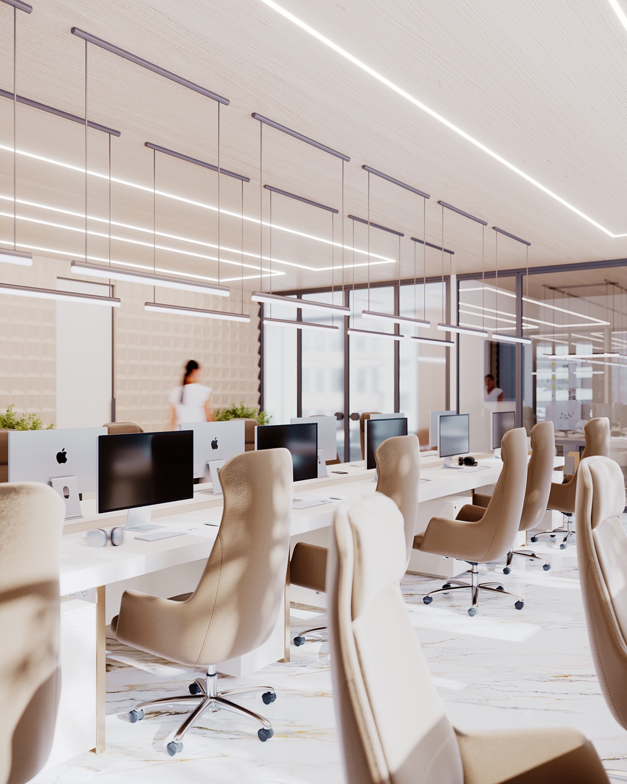 Office, USA — интерьер, ракурс 2