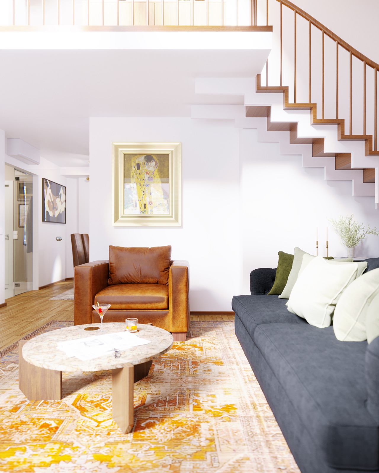Penthouse, Wien — интерьер, ракурс 2